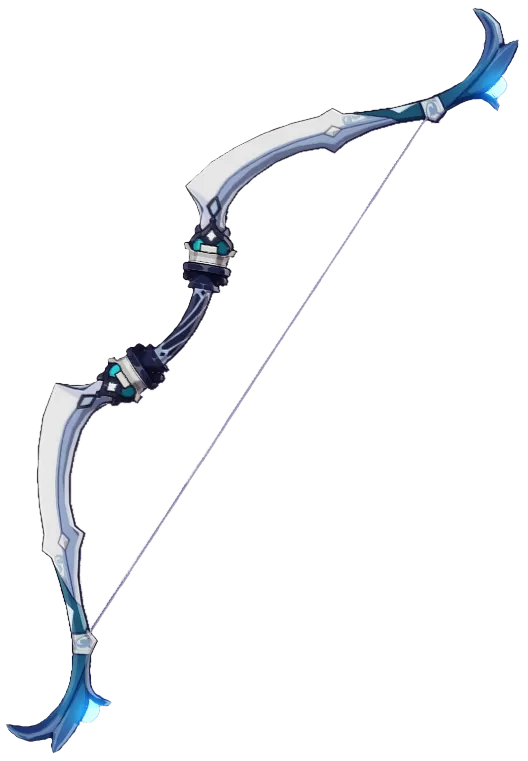 Arco Enferrujado Detalhes da Arma de Impacto Genshin